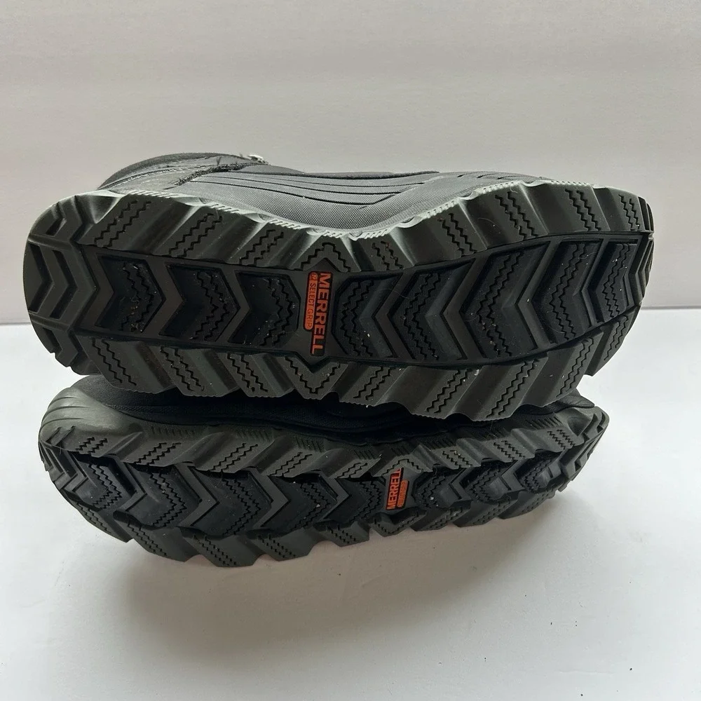 Merrell Thermo Vortex 6 Waterproof Hiking‎ Trail Mens Black Leather Boots 11.5